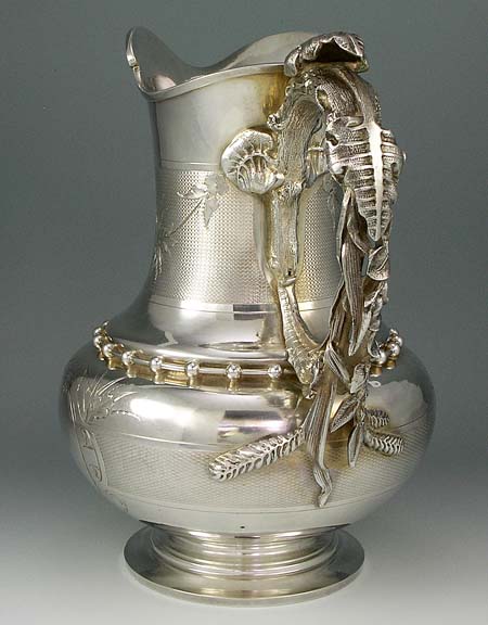 gorham coin silver pitcher
