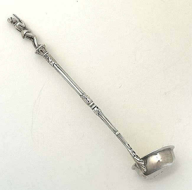 John Figg antique sterling toddy ladle