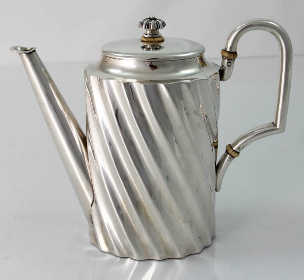 austrian silver teapot
