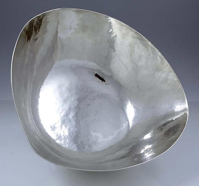 De Matteo hammered sterling silver bowl