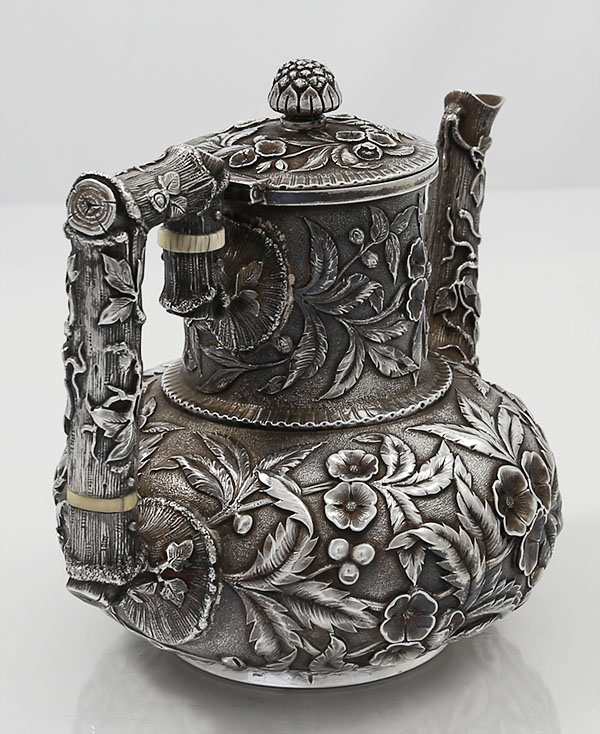 Dominick & Haff repousse sterling teapot