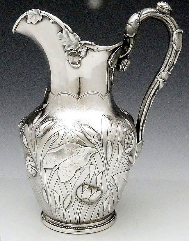 antique sterling silver pitcher Gale & Willis