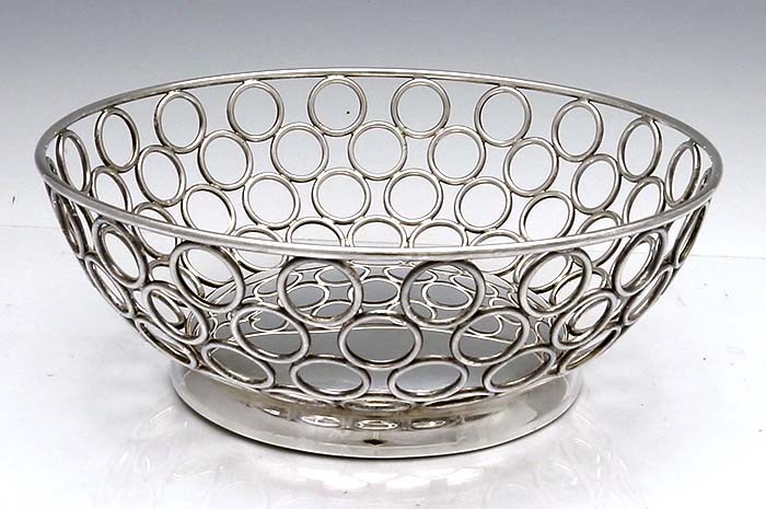 Gorham mid century silver plated fruit bowl