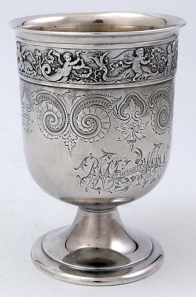 Gorham antique sterling goblet