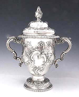 Gorham antique special order two handled trophy cup
