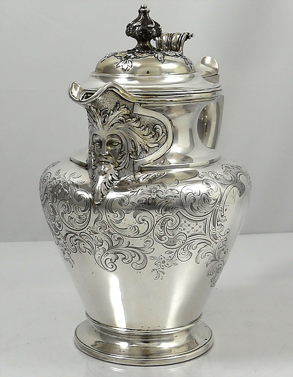 Scottish antique silver jug by James McKay Edinburgh 1839