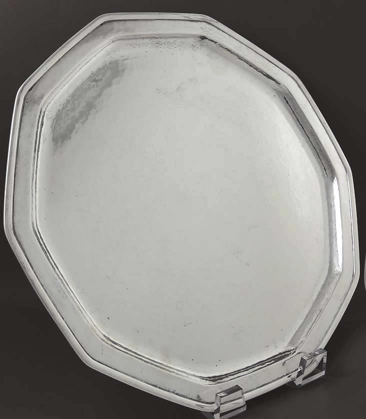 Tiffany special hand work sterling large tray