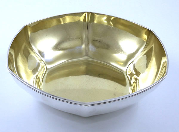 Tiffany modernist sterling bowl