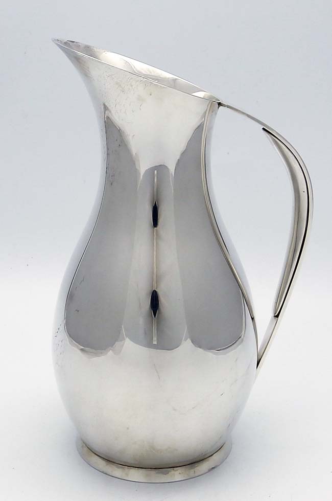 Plain Tiffany sterling silver pitcher