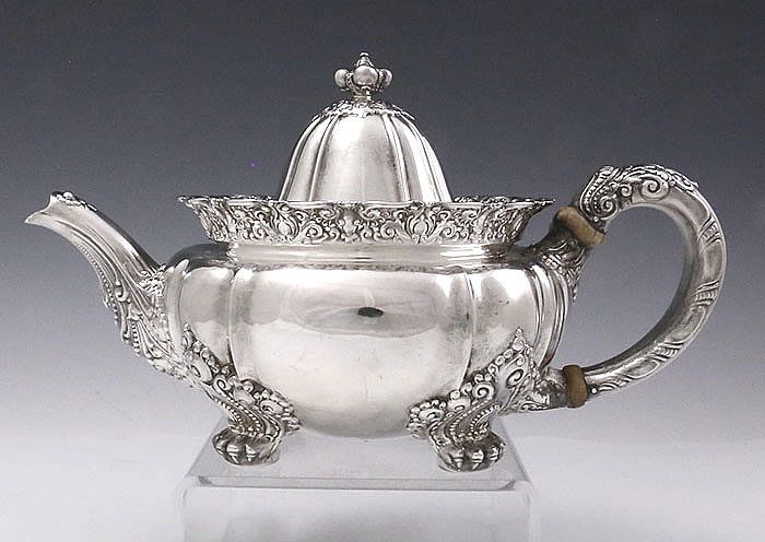 Tiffany antique sterling silver teapot