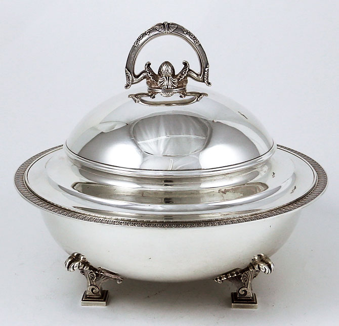 Tiffany and company union square round tureen sterling silver