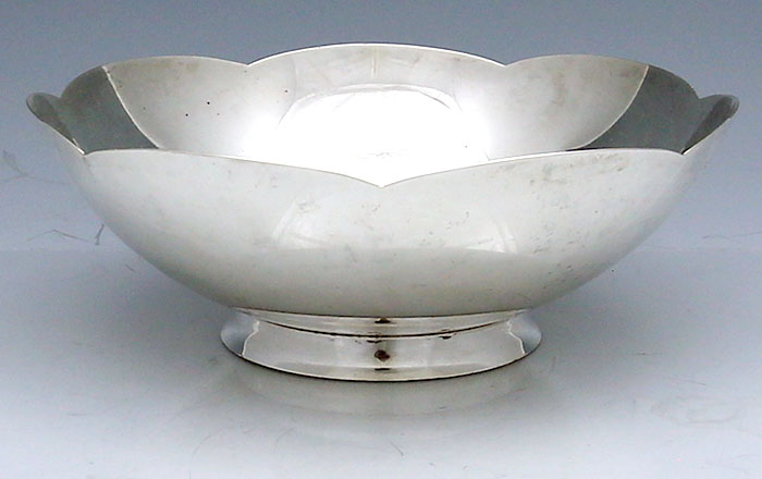 Tiffany sterling footed bowl