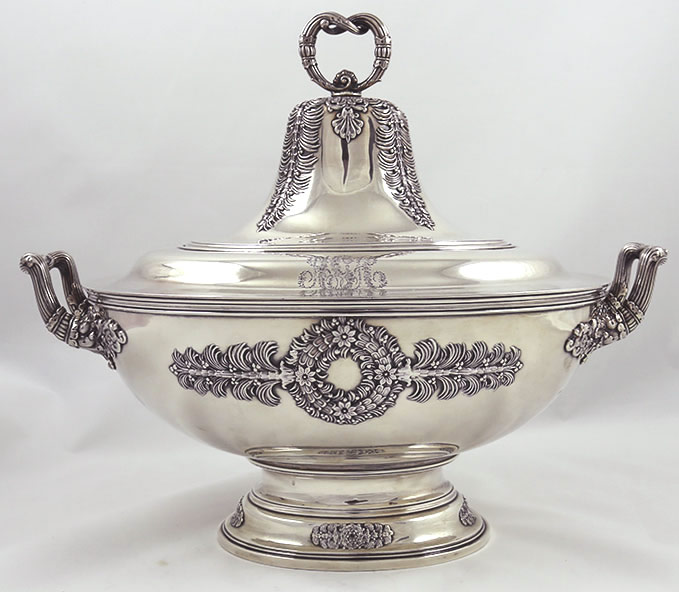 Tiffany sterling soup tureen
