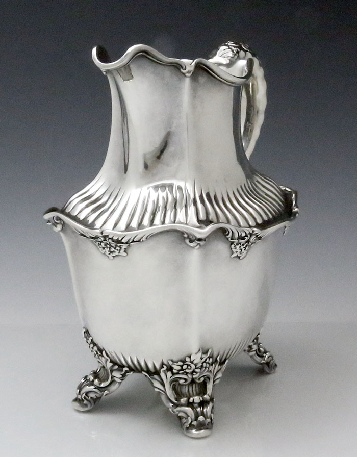 antique sterling pitcher by Whiting