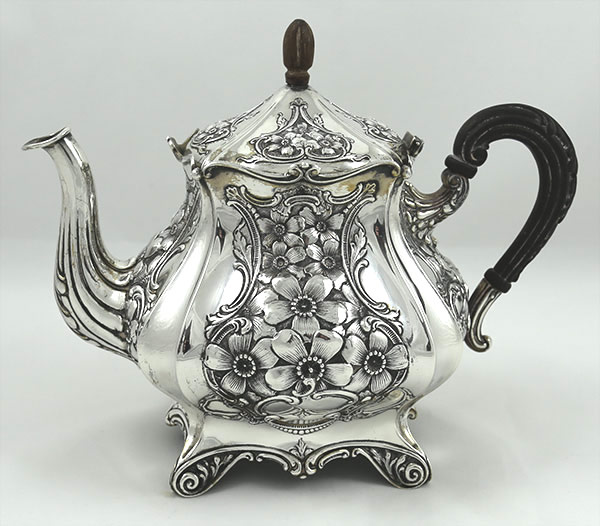 Simons art nouveau sterling teapot