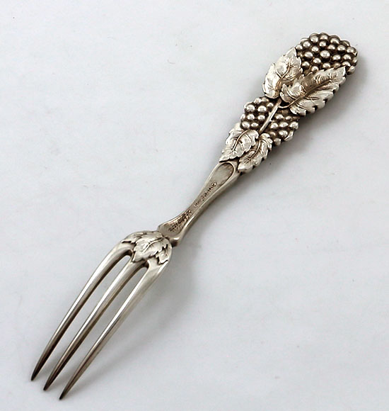 Tiffany blackberry strawberry forks antique sterling silver