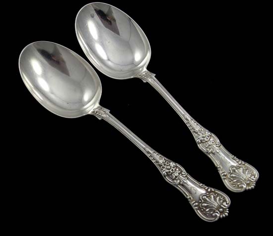 Tiffany English King vegetable spoons