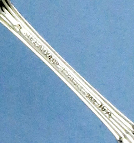 mark of Tiffany on Japanese spoon