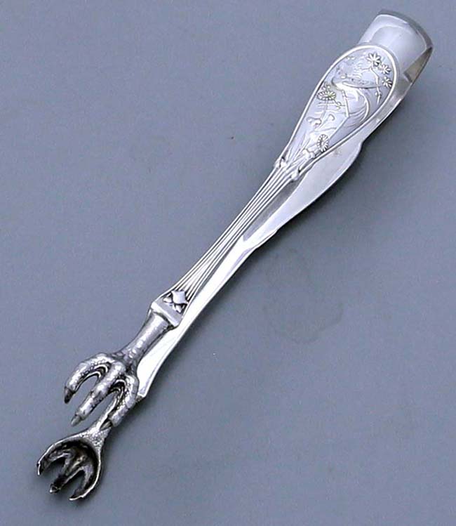 Tiffany & Co sterling silver ice tongs