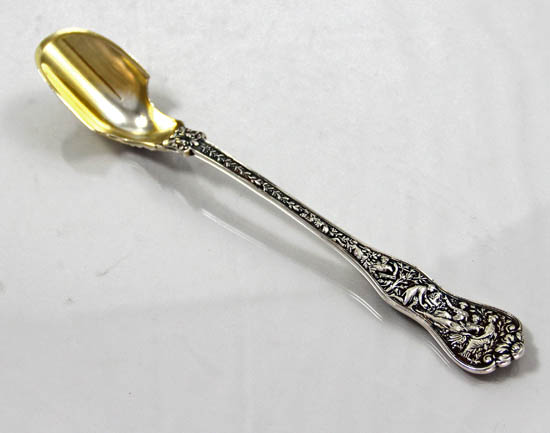 Tiffany Olympian sterling cheese scoop figural
