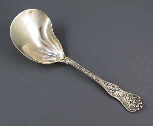 tiffany olympian kidney shaped spoon