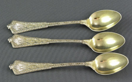 tiffany persian coffee spoons