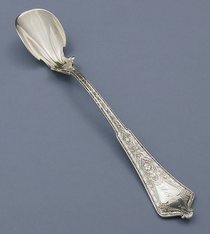 Tiffany antique sterling Persian cheese scoop