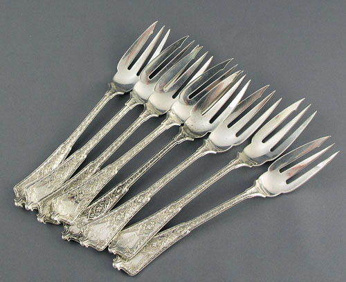 tiffany persian pastry forks