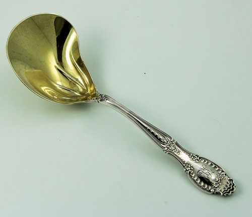 Tiffany Richelieu kidney shaped conch spoon