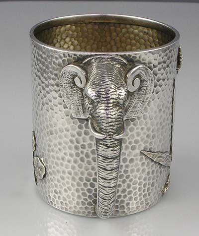rare antique silver cup