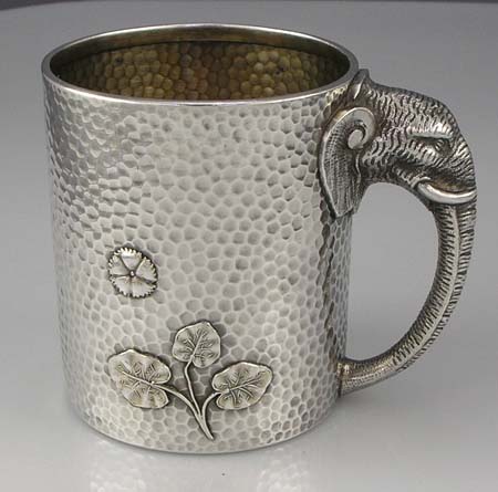 rare antique silver cup