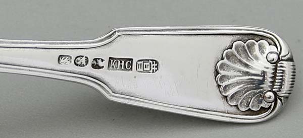 Chinese silver marks on tablespoons KHC 