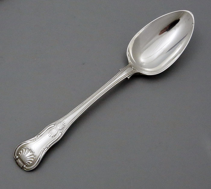 one of the six antique king's pattern tablespoons Sydenham william peppin London 1817