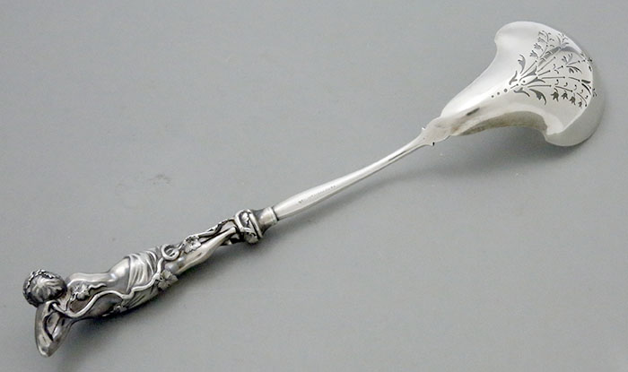 Caldwell antique sterling silver spoon