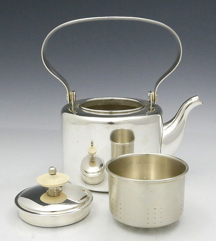 Allan Adler sterling silver kettle