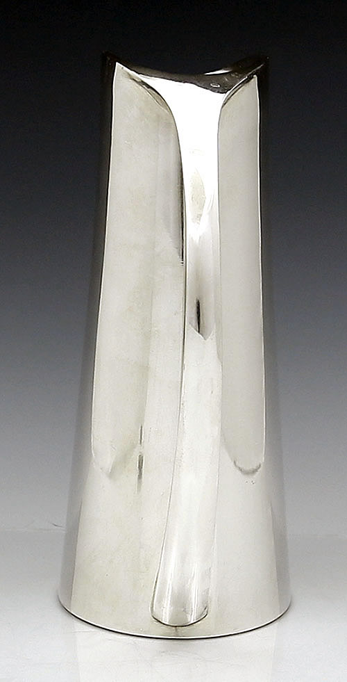 German 925 mid century modern silver pitcher