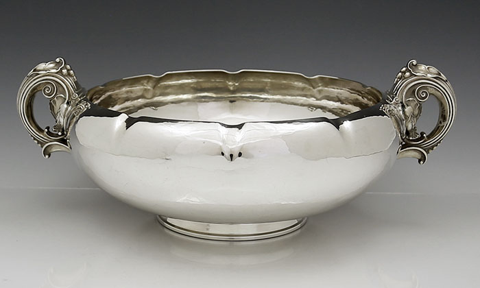 Gorham hand wrought antique sterling large bowl