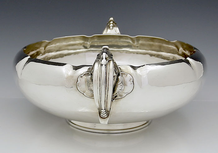 Gorhamb sterling silver hand hammered bowl