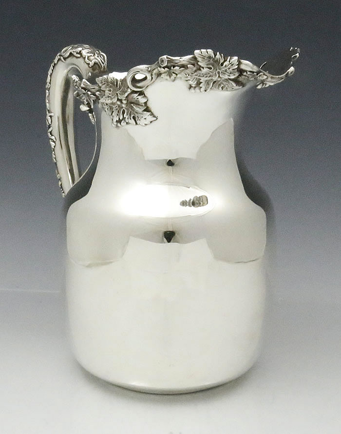 Howard & Company of New York antique sterling silver pitcher