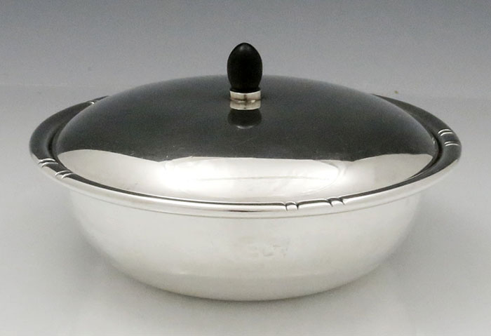 Georg Jensen sterling silver covered bowl