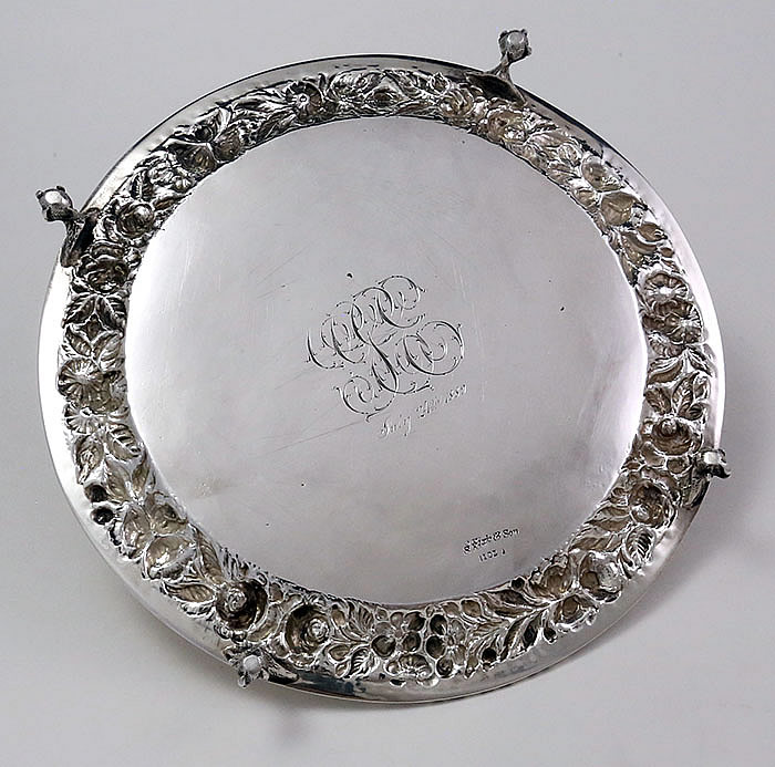 S Kirk 11 oz footed salver