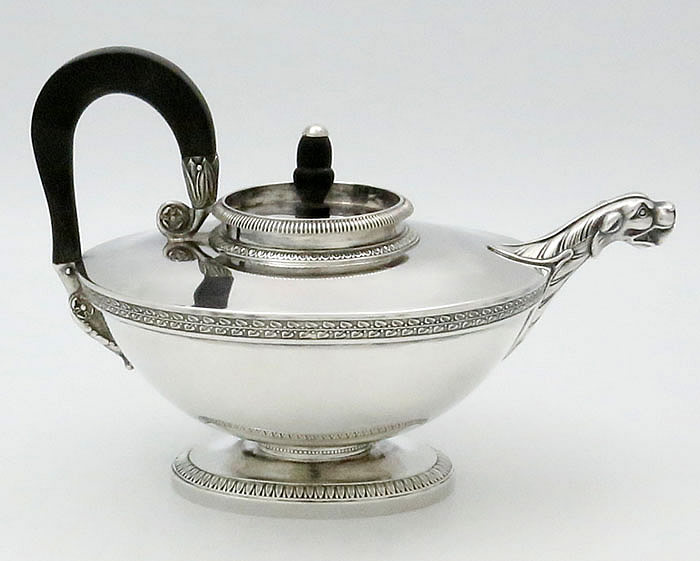 S Kirk & Son sterling silver teapot