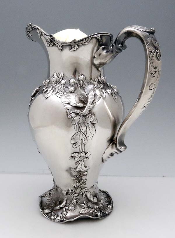 Reed & Barton antique silver pitcher art nouveau