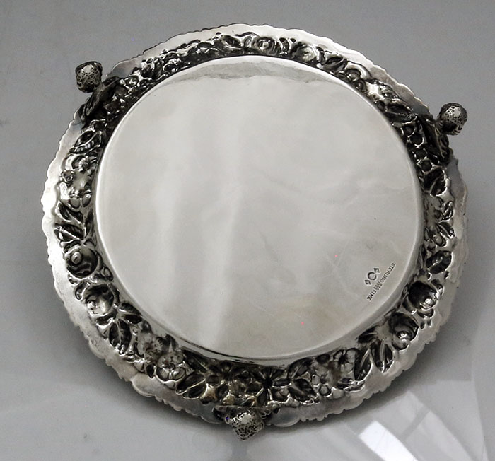 Schofield Baltimore sterling small footed salver