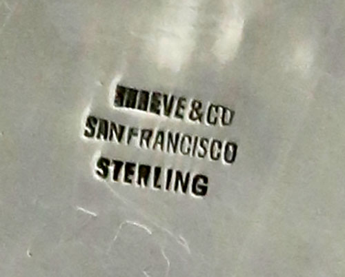 mark of Shreve sterling silver