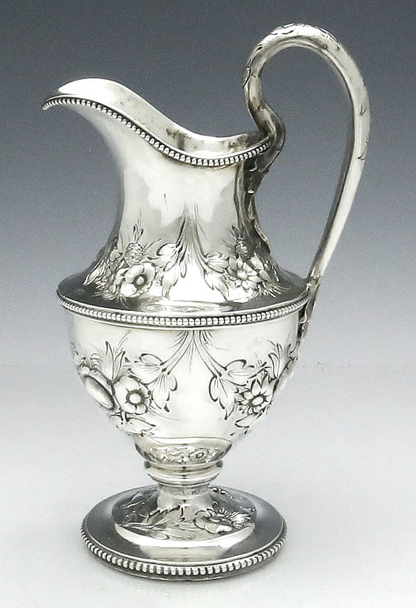 antique Tiffany by Moore cream jug