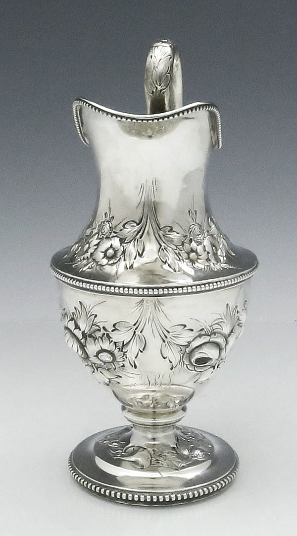 Tiffany and Company coin silver cream jug