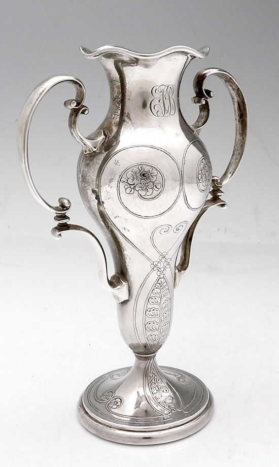 Tiffany sterling bud vase