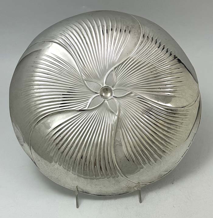 Tiffany sterling silver flower plate