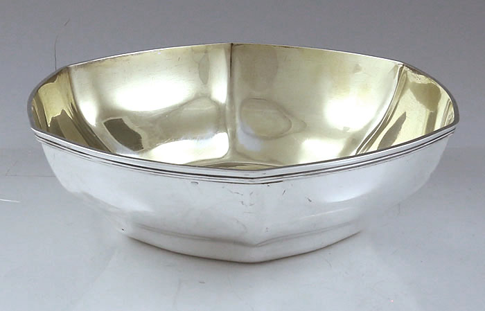 Tiffany modernist sterling bowl